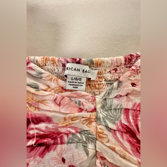 American Eagle Linen Floral Dress - Picture 3 of 5